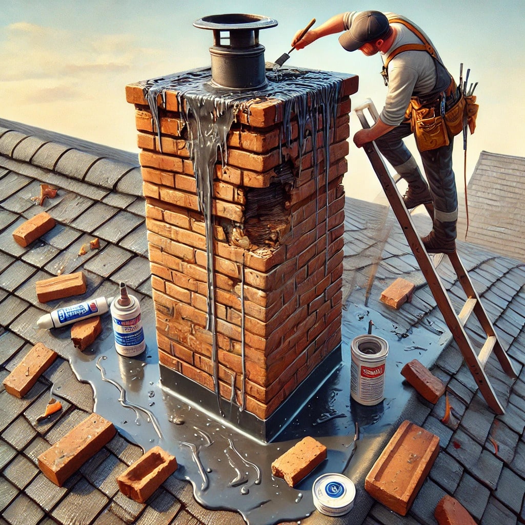 Professional Chimney Leak Repair Reading MA - Expert Water Damage Prevention by Chimney Sweep Reading Massachusetts